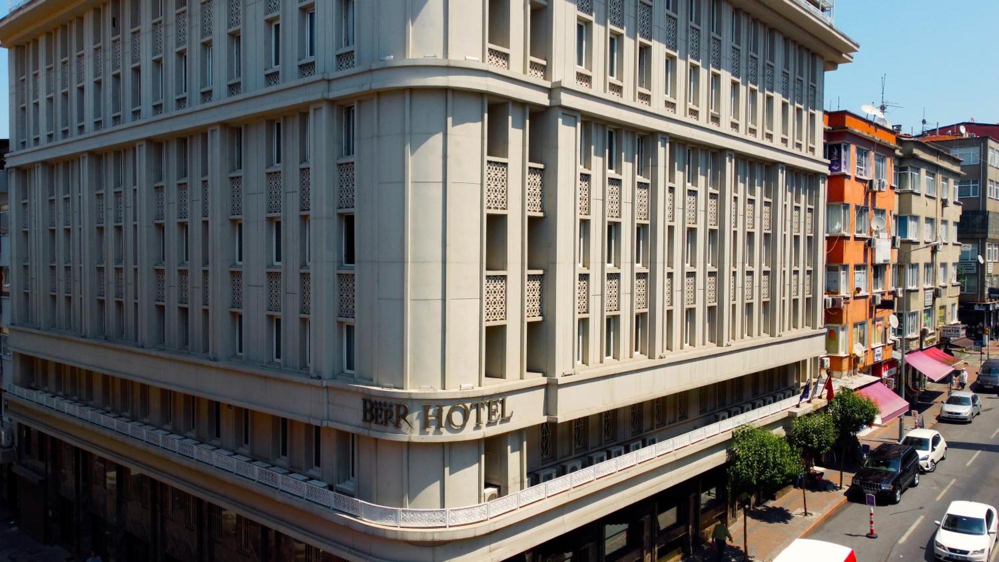 Berr Hotel Istanboel Buitenkant foto