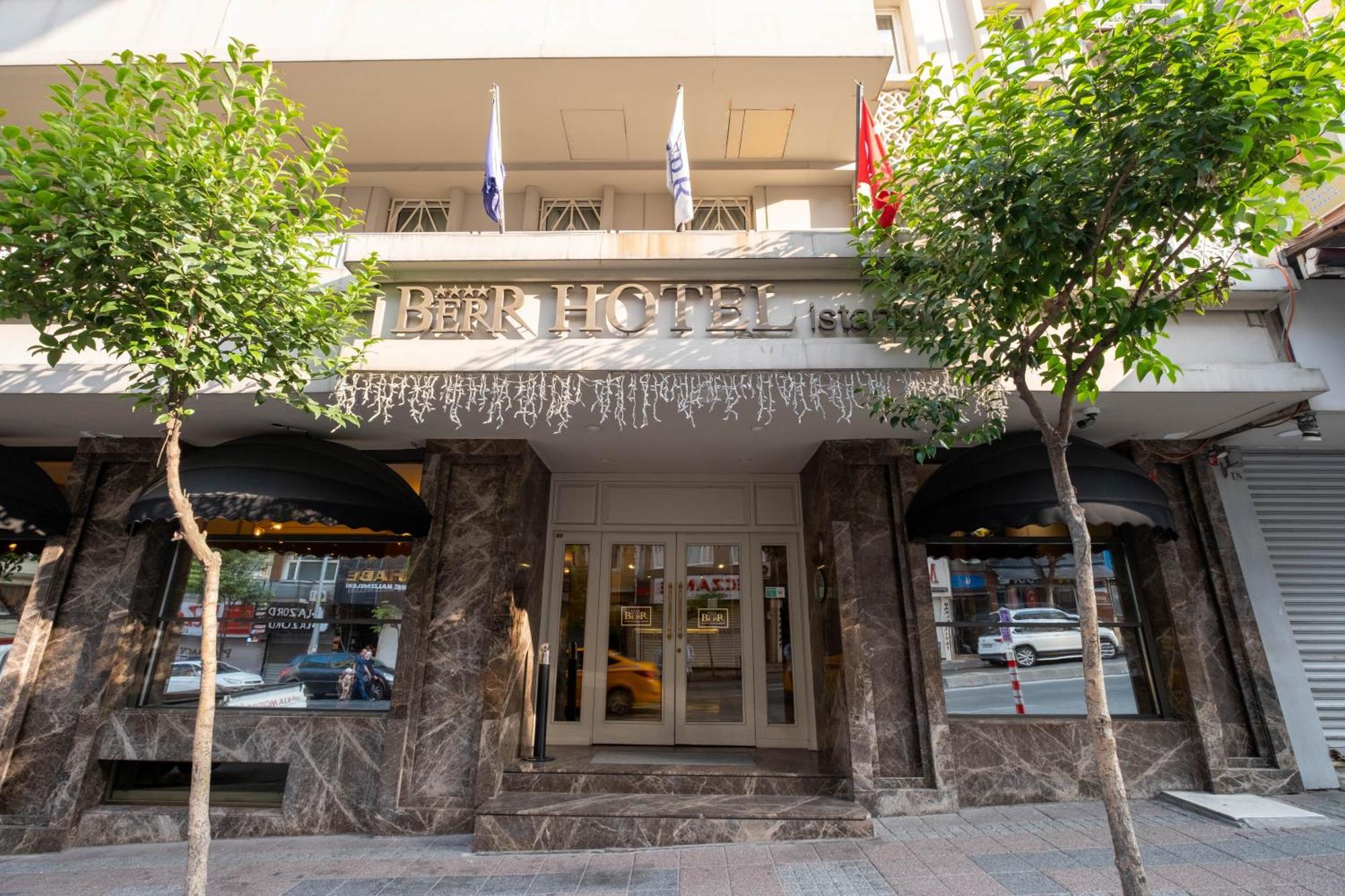Berr Hotel Istanboel Buitenkant foto